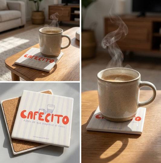 Portavasos Cafecito - Coaster | con un poco de miel