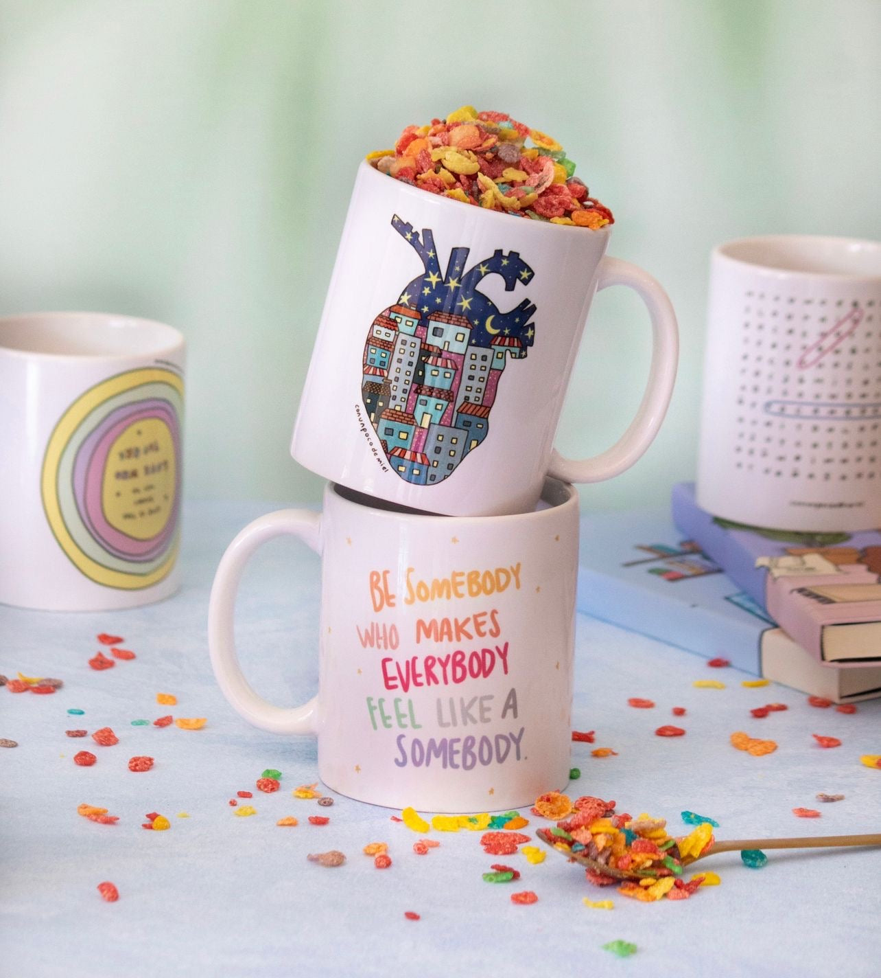 Tazas de porcelana