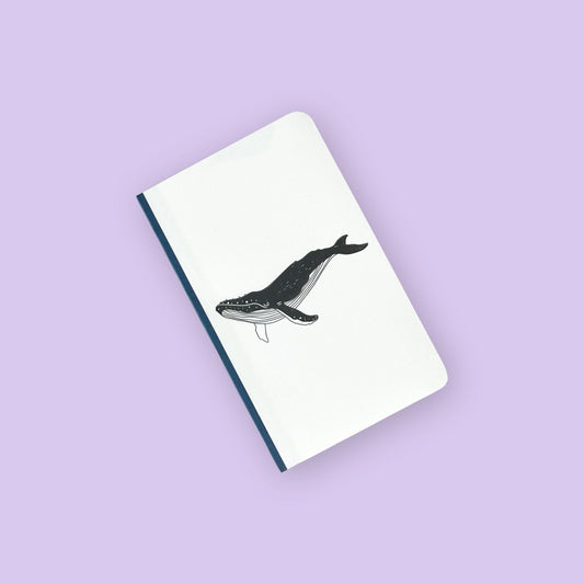 Libreta chica Ballena Azul - Libreta | con un poco de miel