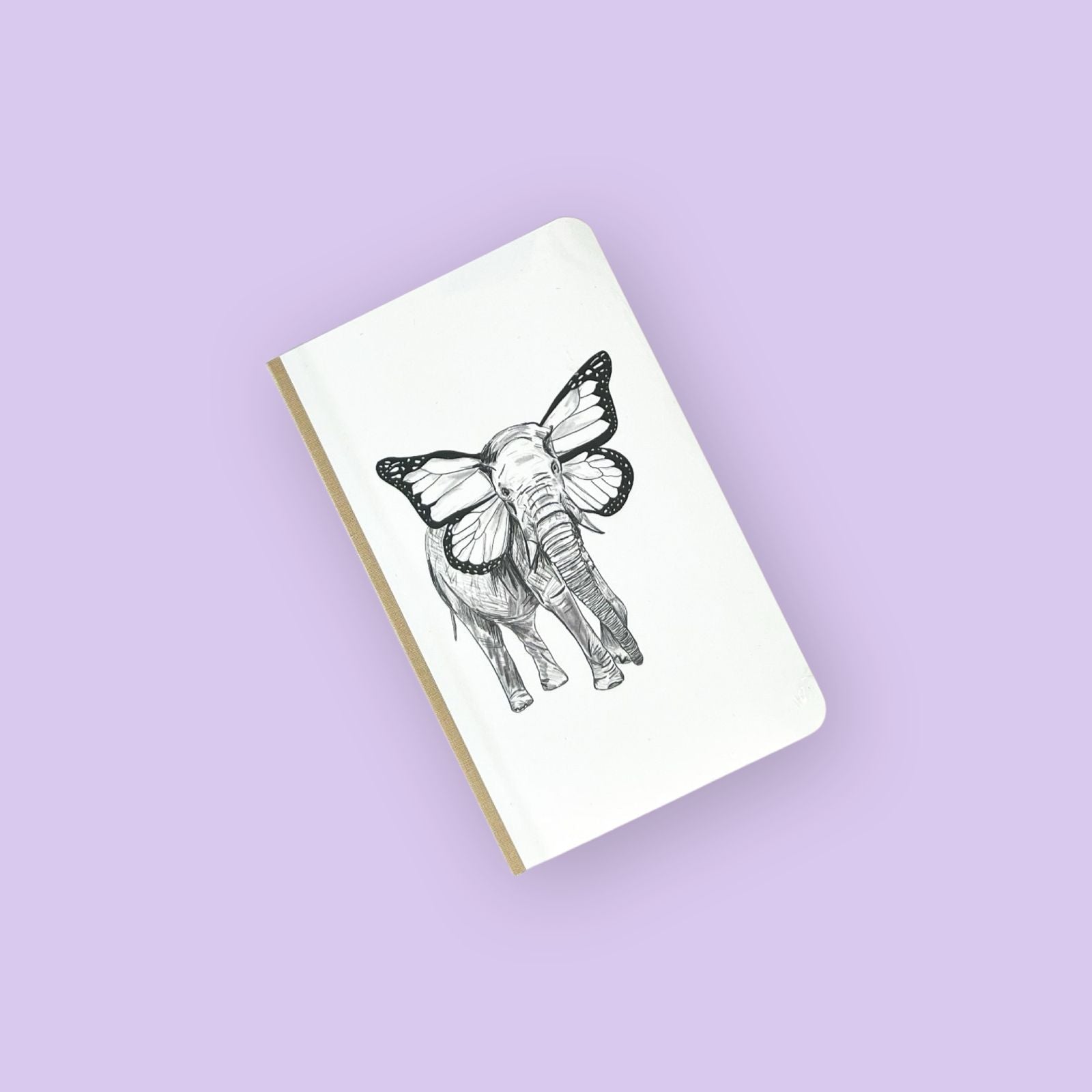 Libreta chica Elefante mariposa - Libreta | con un poco de miel