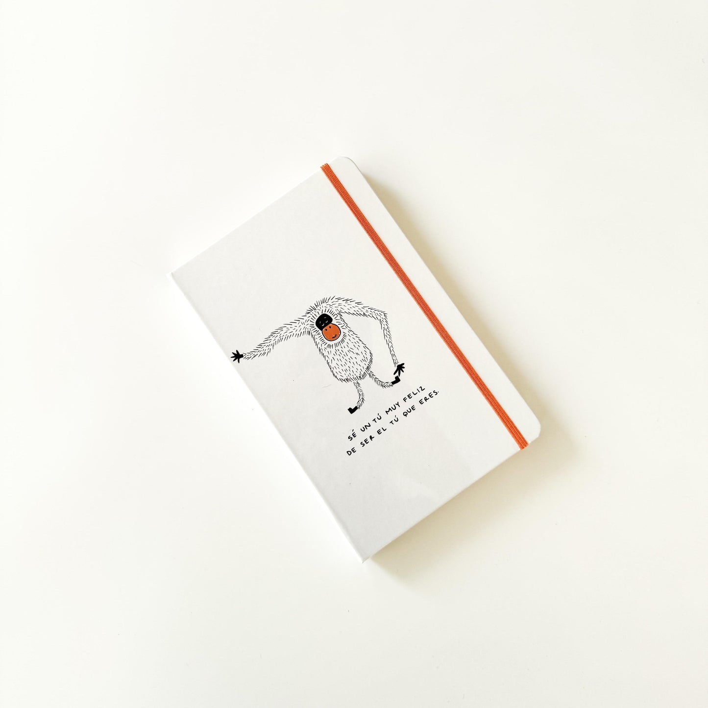 Libreta grande Sé un tu muy feliz - Libreta | con un poco de miel