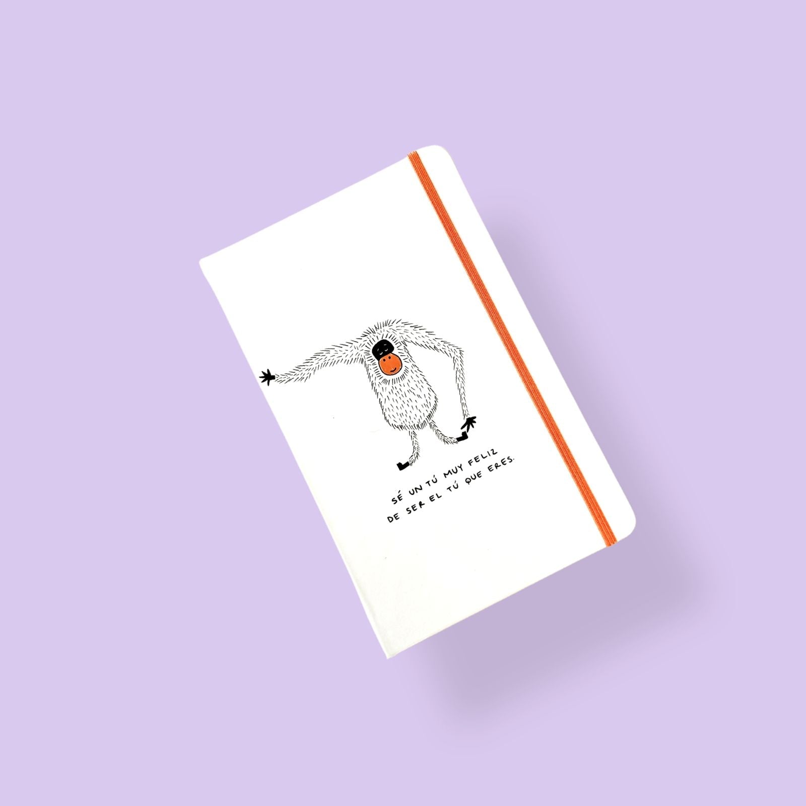 Libreta grande Sé un tu muy feliz - Libreta | con un poco de miel