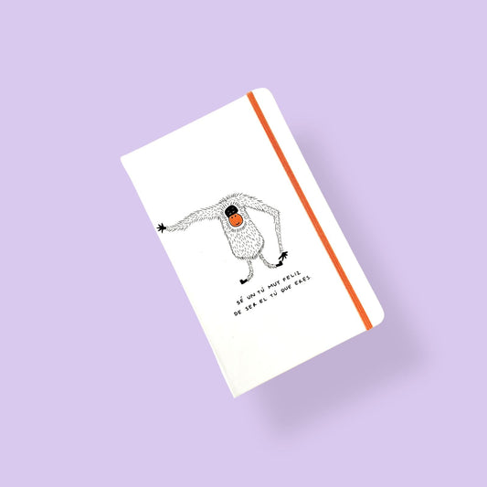 Libreta grande Sé un tu muy feliz - Libreta | con un poco de miel