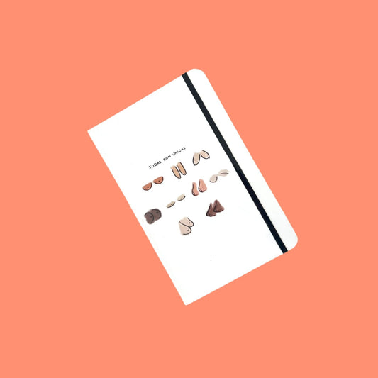 Libreta grande Todas son únicas - Libreta | con un poco de miel