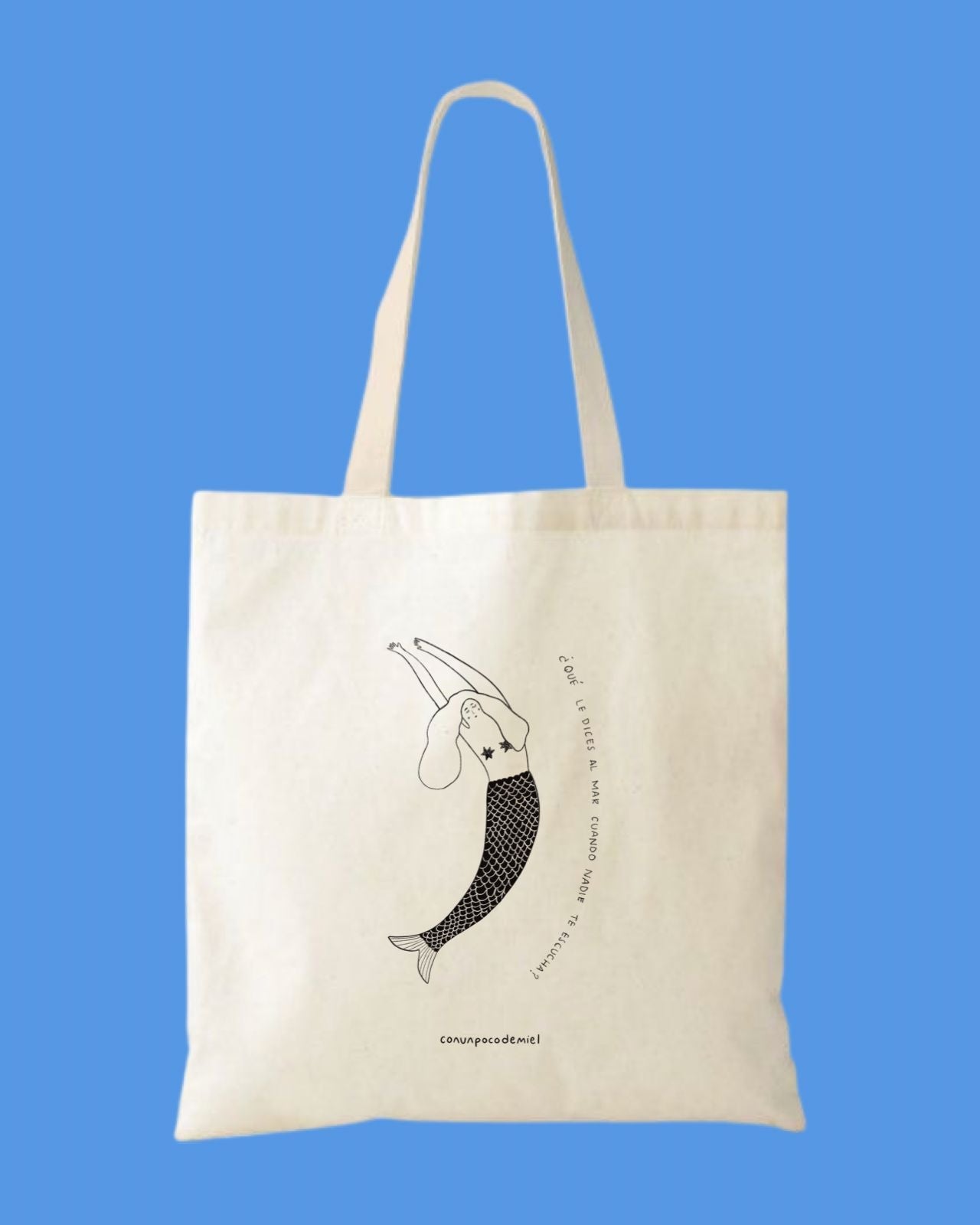 Totebag Que le dices al mar - Totebag | con un poco de miel